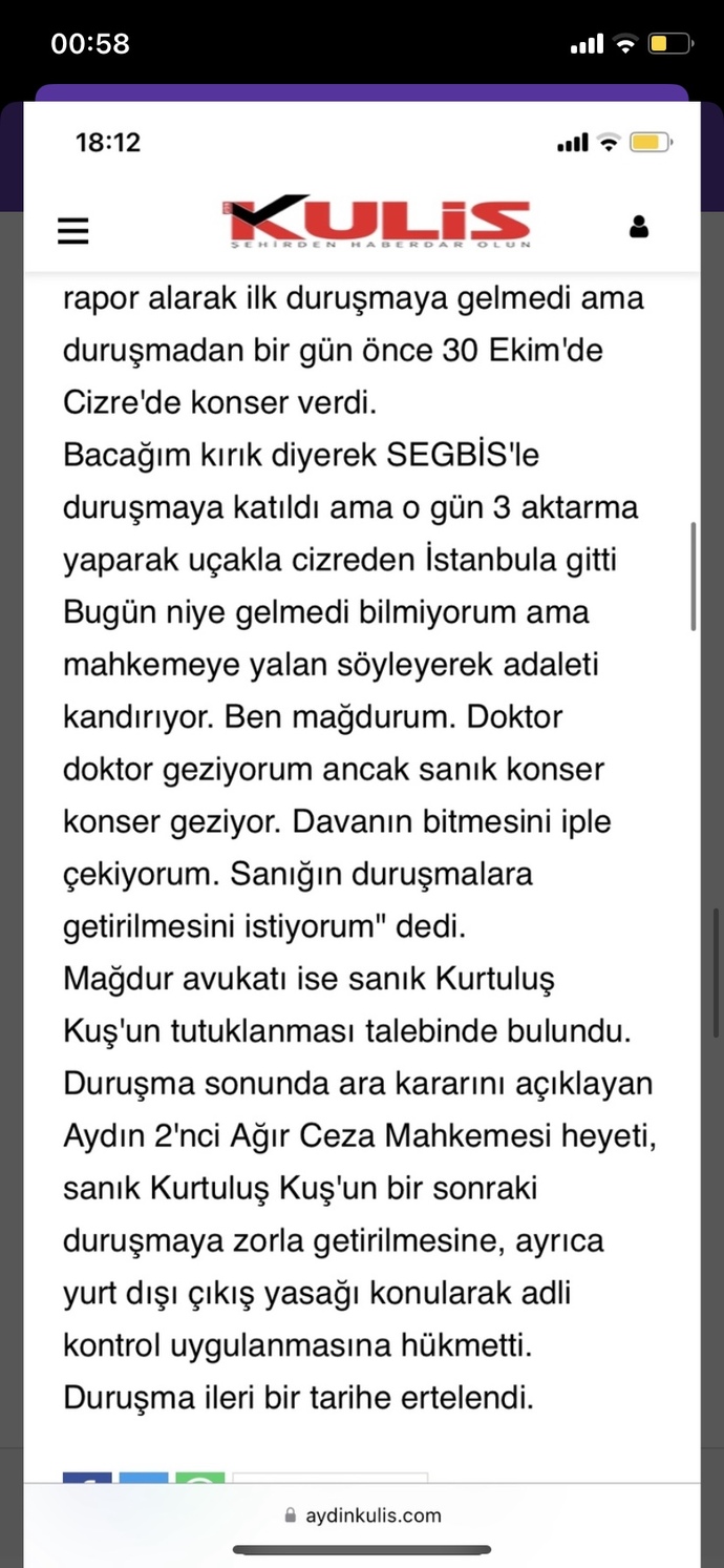 Tutuklanır mı olay doğru ise?