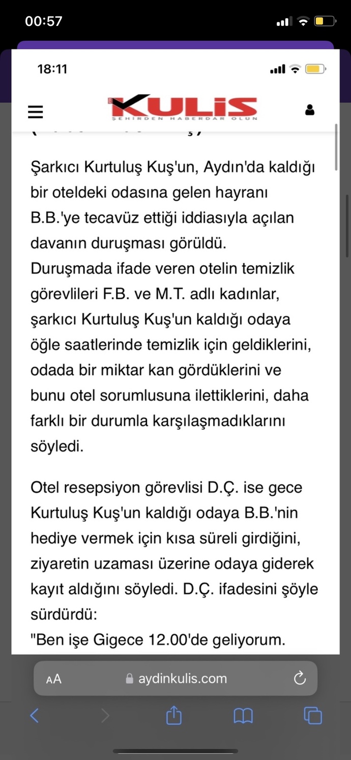 Tutuklanır mı olay doğru ise?