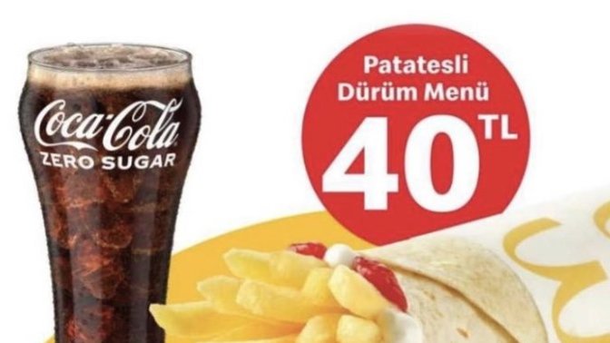 McDonalds’ta 40₺’ye satılan patatesli dürüm tepki çekti! Sizce tepki gösterenler haklı mı?