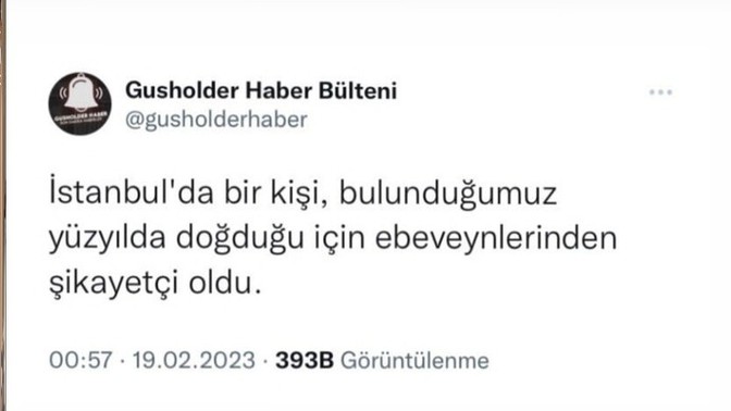Bulunduğunuz yüzyıldan memnun musunuz?