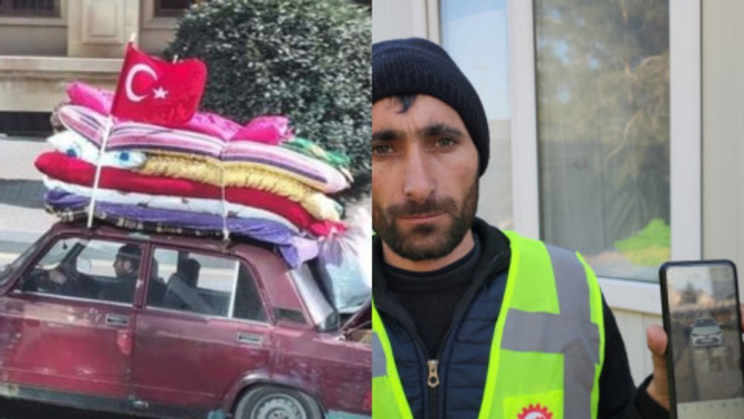 Azerbaycan'dan eski model aracıyla yardım taşıyan kişiye, bir iş insanı yeni araba hediye etmiş. Böyle güzel haberlere hasret kalmadık mı?