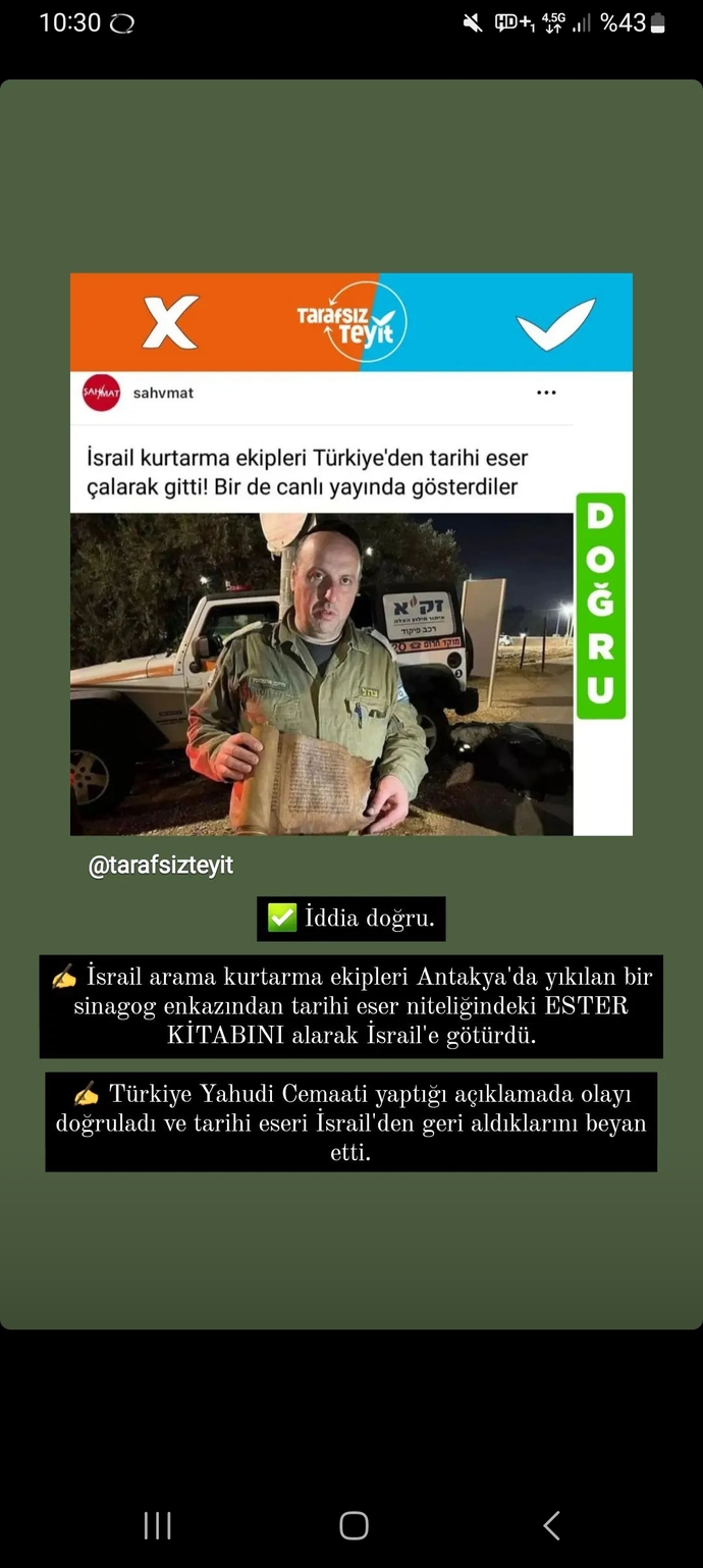 Sence bu depremde çok daha büyük hırsızlıklar olmuş mudur?