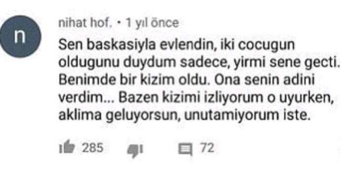 Çocuğunuza eski sevgilinizin ismini verir misiniz?