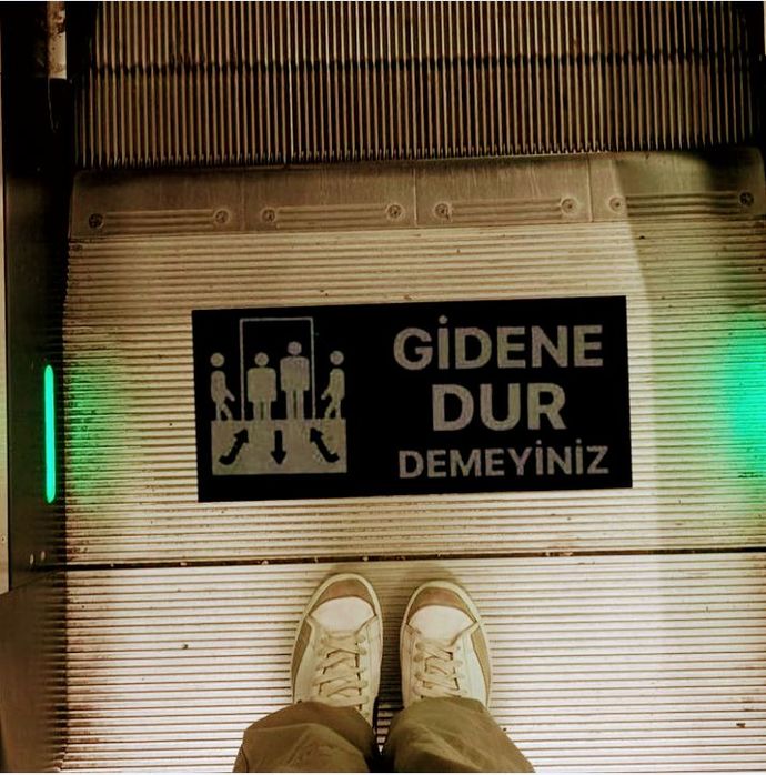 Gidene dur dermisiniz?