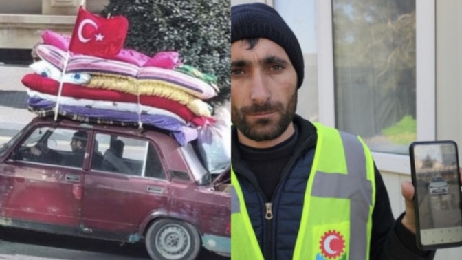 Azerbaycan’dan eski model aracıyla yardım taşıyan adama, bir iş insanı yeni araba hediye etmiş. Böyle haberlere hasret kalmadık mı?