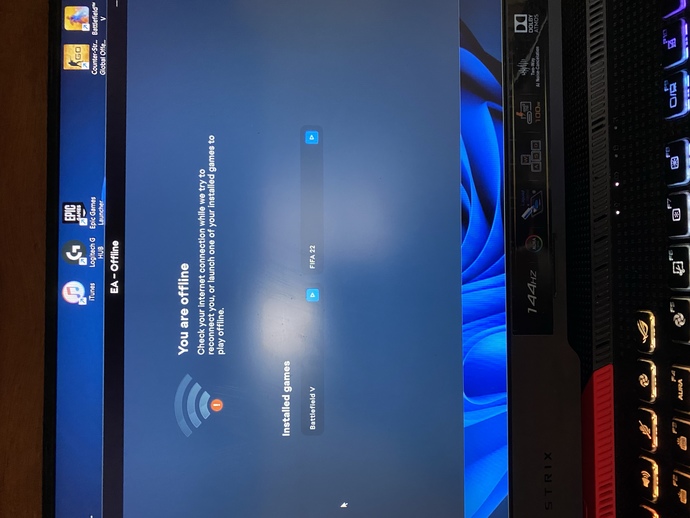 EAda offline olarak FIFA açılmıyor, neden olabilir?