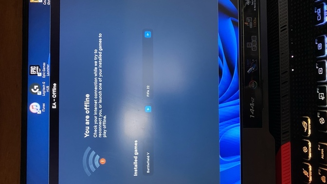 EA'da offline olarak FIFA açılmıyor, neden olabilir?