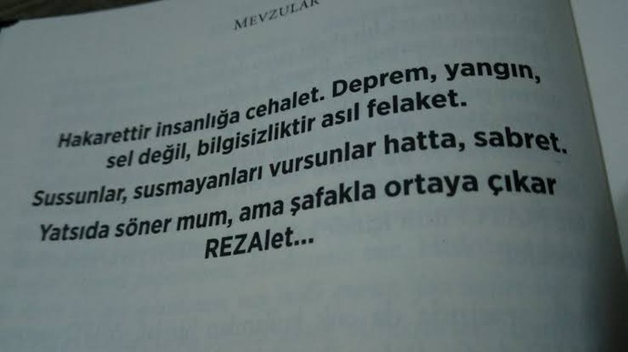 Son zamanlarda okuduğun en anlamlı şiir hangisi?