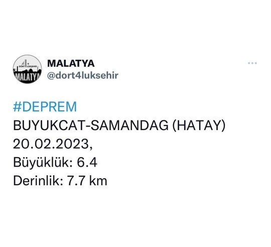 Hatayda deprem oldu ve yine sallandık. Ne zaman son bulacak?