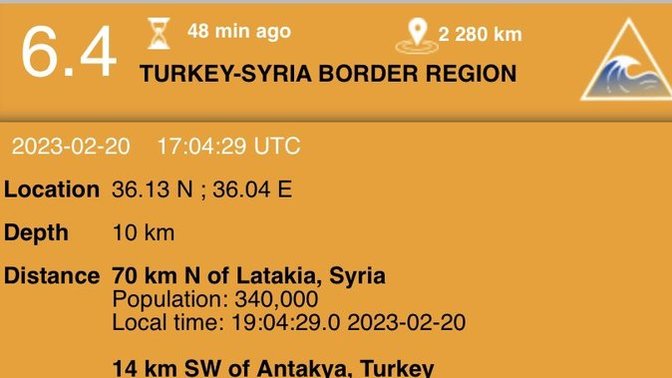 Hatay'da meydana gelen deprem sonrasında tsunami uyarısı verilmiş. Bir bu eksikti diyenler kimler :(?