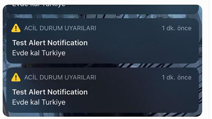 iOS deprem uyarı sistemi açma yöntemi