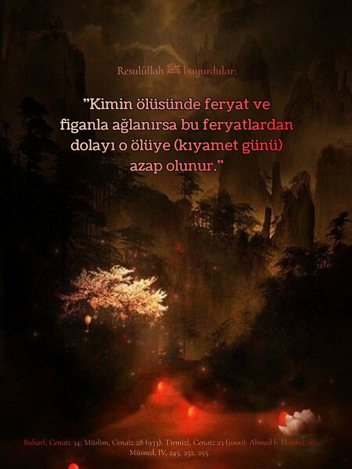 Bir Müslümanın ölüme aşırı tepki vermesi saçma değil mi?