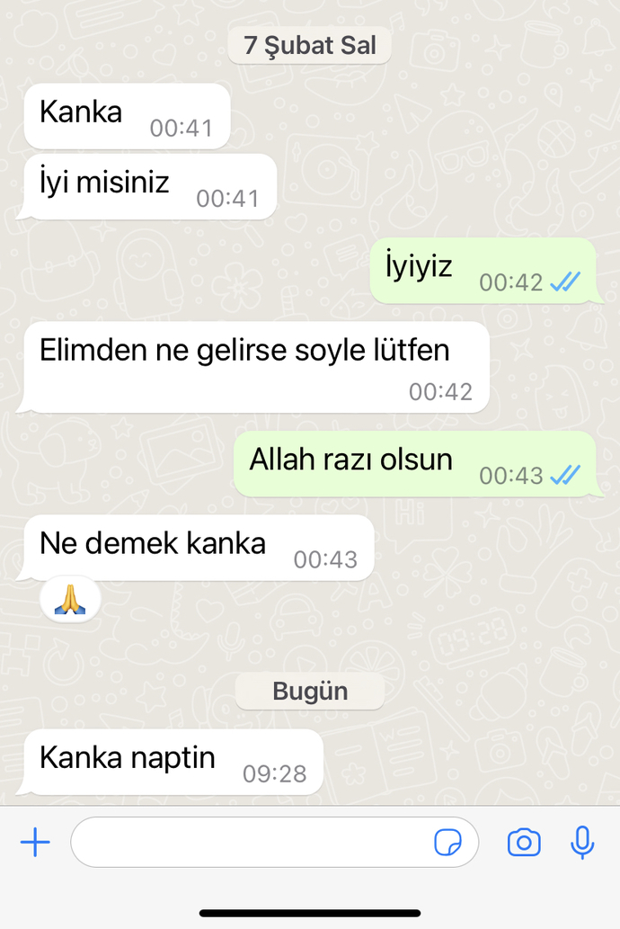 Depremden bugüne bu mesajlar atmayan yakın arkadaşımla küs kalmakta haklı mıyım?