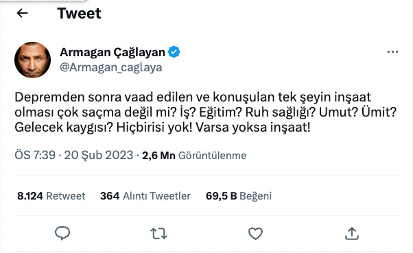 Armağan Çağlayan isyan etti! İsyanında haklı değil mi, insanların ruh durumu ne olacak?
