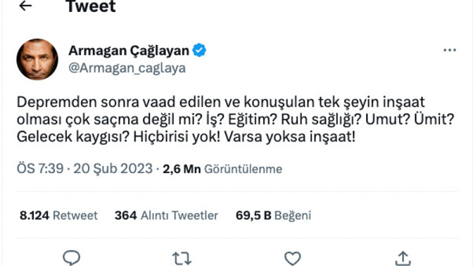 Armağan Çağlayan isyan etti! İsyanında haklı değil mi, insanların ruh durumu ne olacak?