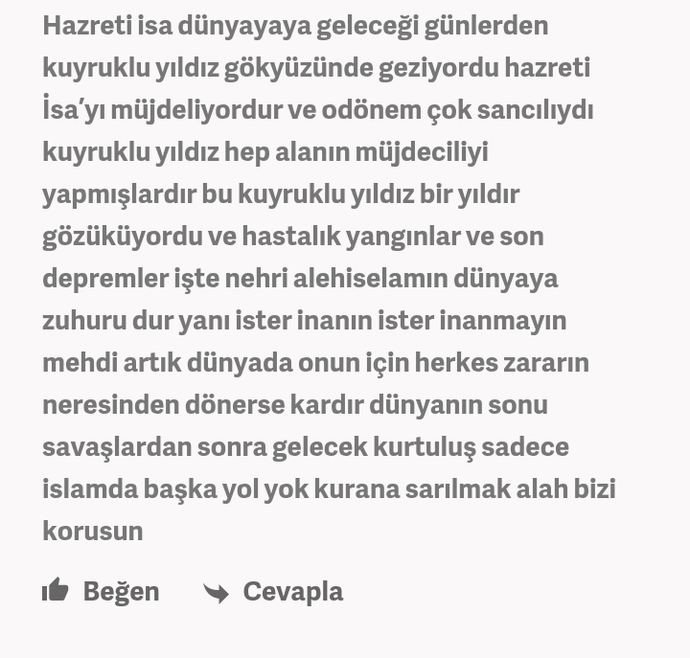 Sosyal medya kullanıcıları yaşanılan felaketleri Mehdi aleyhiselama yordu! Yaşanılan felaketler dini bir mesaj olabilir mi?