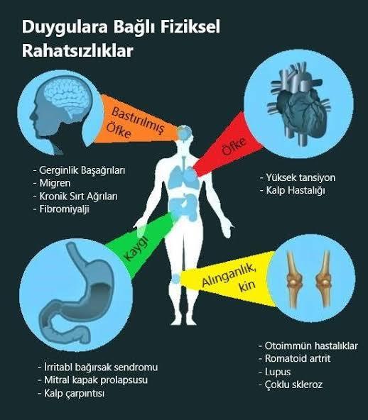 Bedensel ya da ruhsal olarak herhangi bir hastalığınız var mı?
