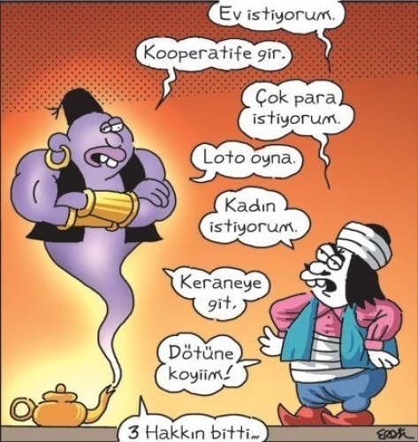Bir dilek hakkın olsa ne isterdin?