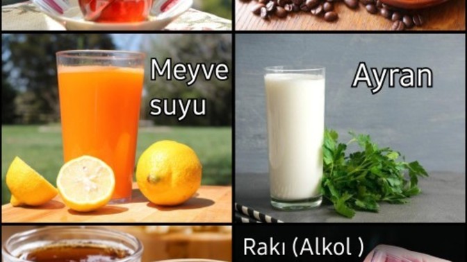 En sevdiğiniz içecek türleri hangileri nedir?