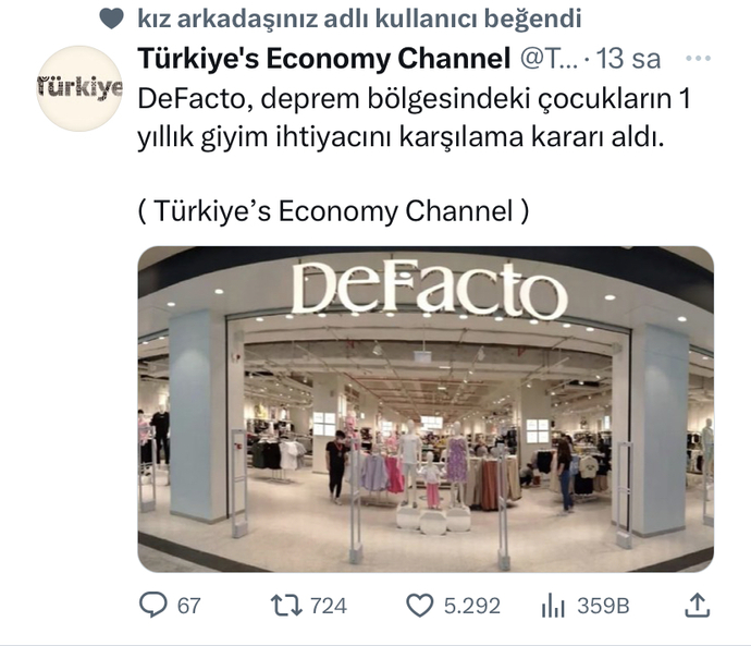 Defacto 1 yıl çocuklara giyim ihtiyacı karşılayacakmış, duydunuz mu?