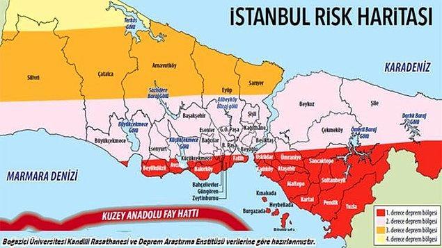 İstanbulda oturanlar fay hattı üzerinde misiniz?