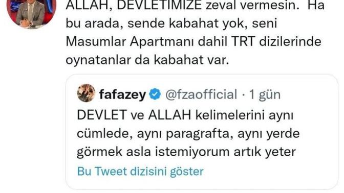 Farah Zeynep Abdullah ve Cem Küçük'ün tweetlerini okudum. Siz bu diyalog hakkında ne düşünüyorsunuz?