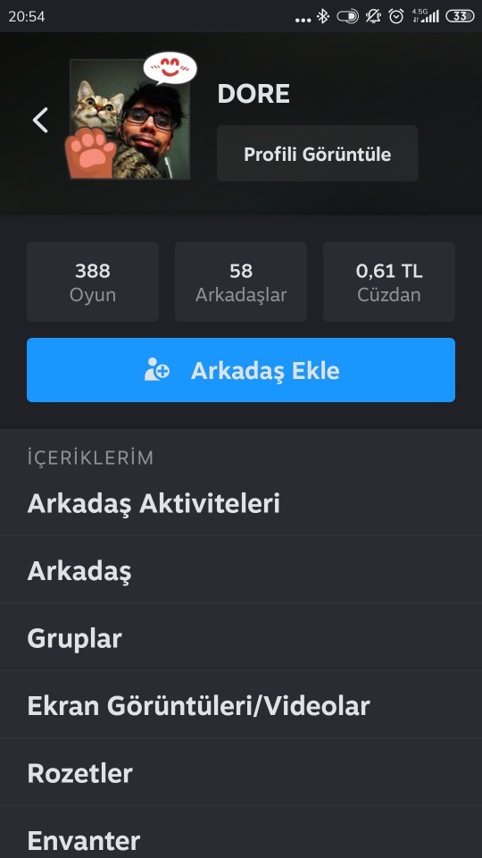 Steam hesabınızda kaç oyun var benim 195?