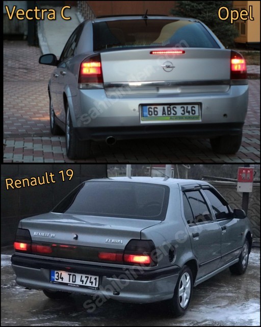 Renault 19 🆚 opel vectra c tarafını seç hangisinin tasarımını daha çok beğeniyorsun?
