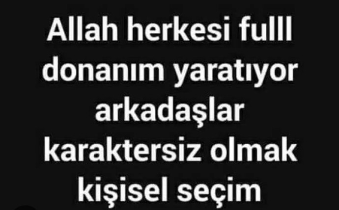 Bı insanı karaktersiz gösteren olgu nedir?