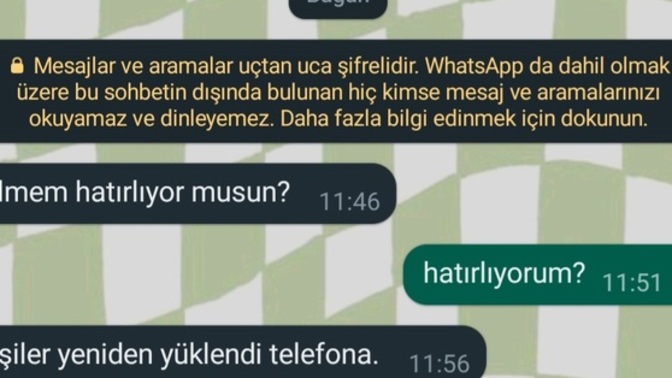 Ex böyle yazdı, amacı ne sizce? Bizden tekrar olur mu?