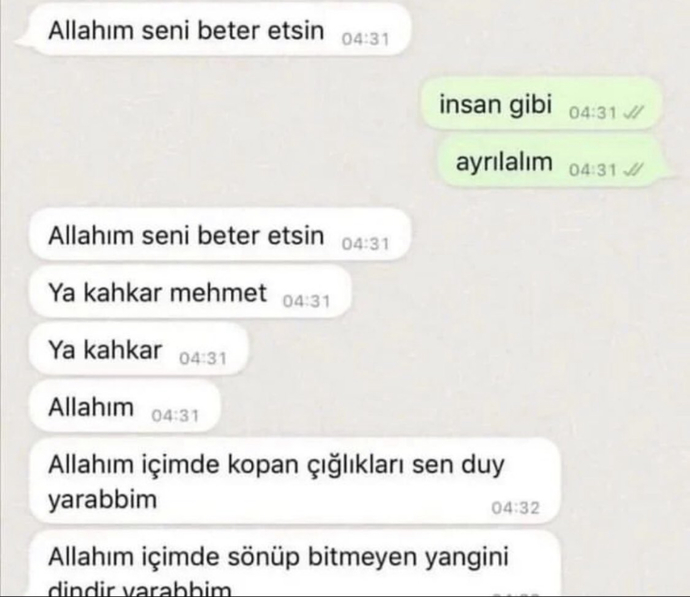 Ayrılırken medeni olabiliyor musunuz :) ?