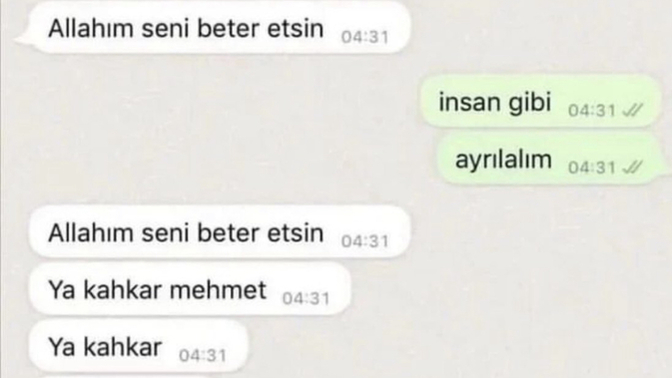Ayrılırken medeni olabiliyor musunuz :) ?