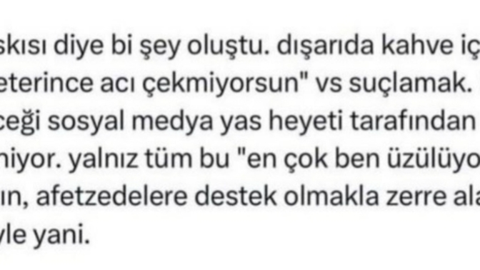 Acı çektiğinizde, başkaları gülüp eğlenirken onları suçlar mısınız?
