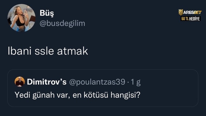 Sizce en kötü günah nedir?