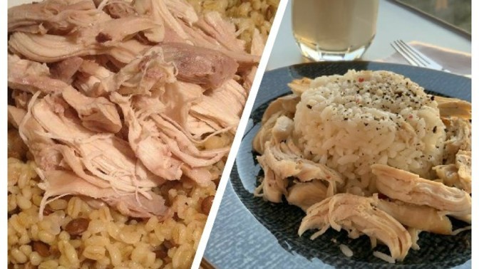 Tavuklu pilavın en güzel halini seçiyoruz! Tavuklu pilav için bulgur mu, pirinç mi tercih edilmeli😋?