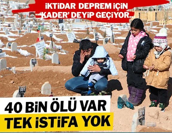 Bu felaketten neden hiç bir devlet görevlisi sorumluluk duymuyor?