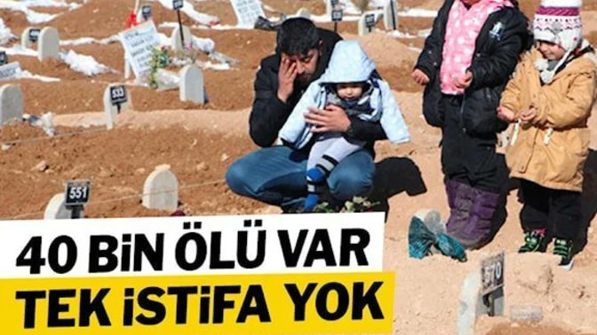 Bu felaketten neden hiç bir devlet görevlisi "sorumluluk" duymuyor?