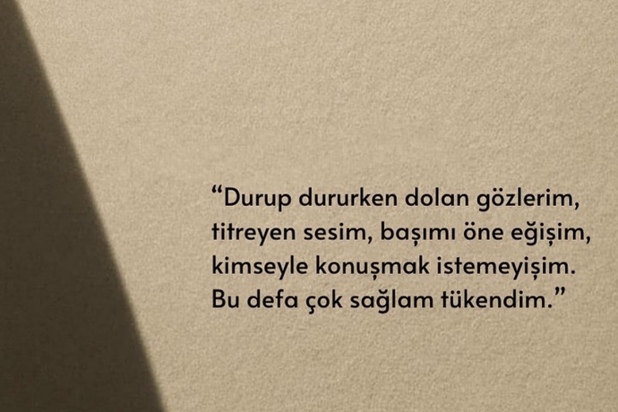 Neler oluyor bu aralar bize?