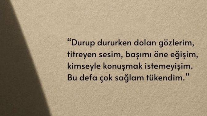Neler oluyor bu aralar bize?