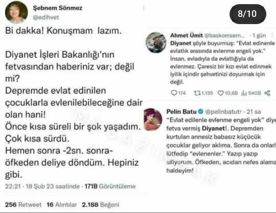 Diyanetin olay açıklaması ve ünlülerden gelen tepkiler hakkında ne düşünüyorsunuz?