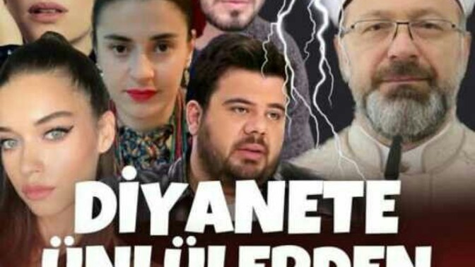 Diyanetin olay açıklaması ve ünlülerden gelen tepkiler hakkında ne düşünüyorsunuz?