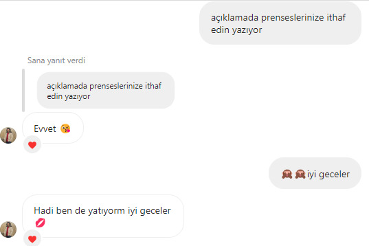 Çok hoş değil mi sizcede?