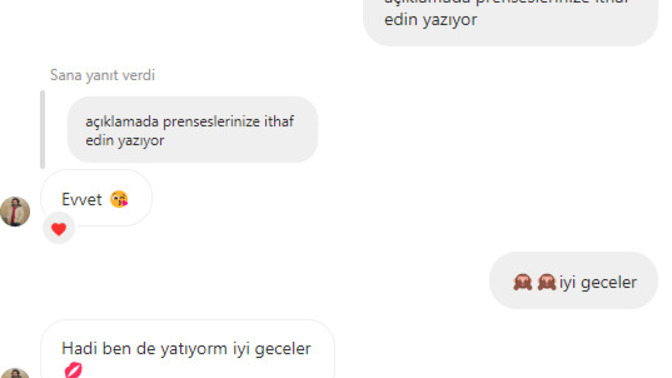 Çok hoş değil mi sizcede?