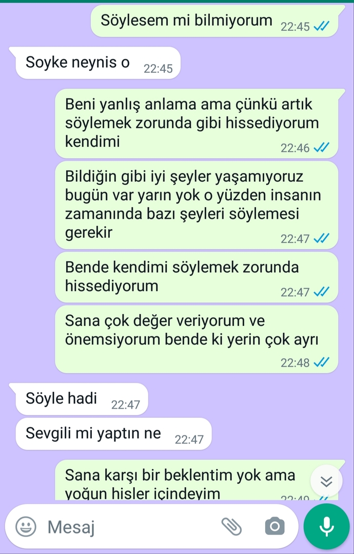 Daha önceden açıldığım flörtüme tekrar açıldım ve yine aynı cevabı aldım, sizce ne yapmalıyım?