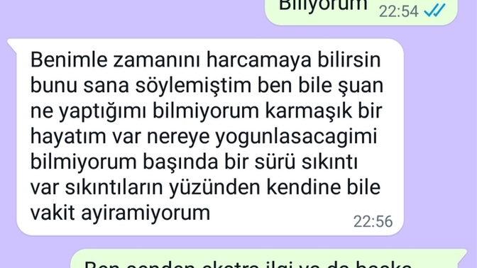 Daha önceden açıldığım flörtüme tekrar açıldım ve yine aynı cevabı aldım, sizce ne yapmalıyım?