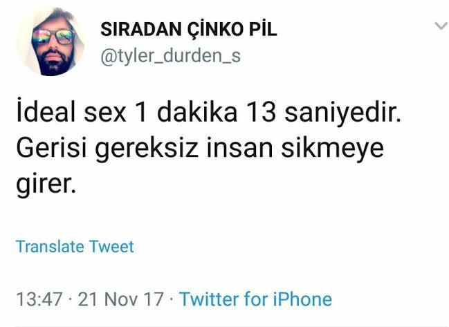 Erkeklerin boşalma süresi ne kadar sürüyor?