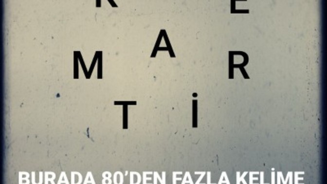 Kaç kelime bulabildiniz?