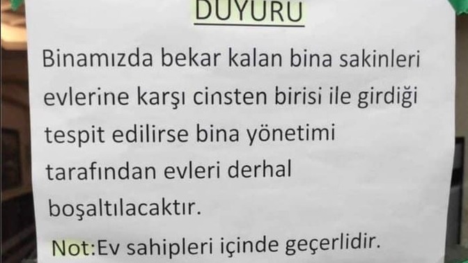 Bekar kalan insanların, evine karşı cins birini aldığında evden atılması hakkında ne düşünüyorsunuz?