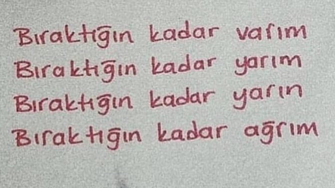 Giden neler götürdü sizden?