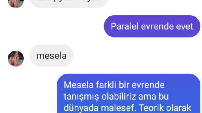 Bu konuşmanin sonu nereye varır?